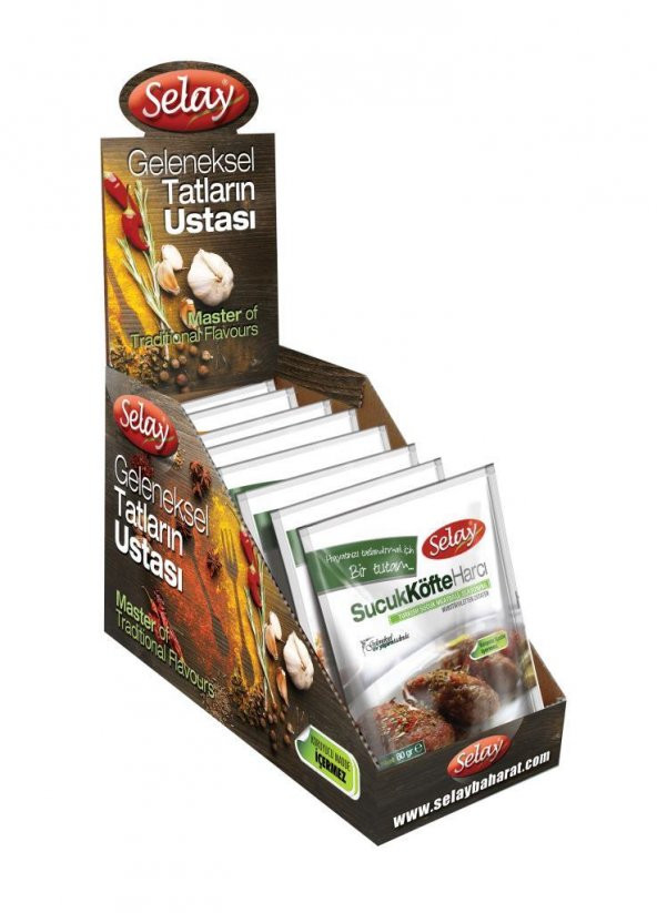 Selay Sucuk Köfte Harcı (80gr*20 Ad) - 3