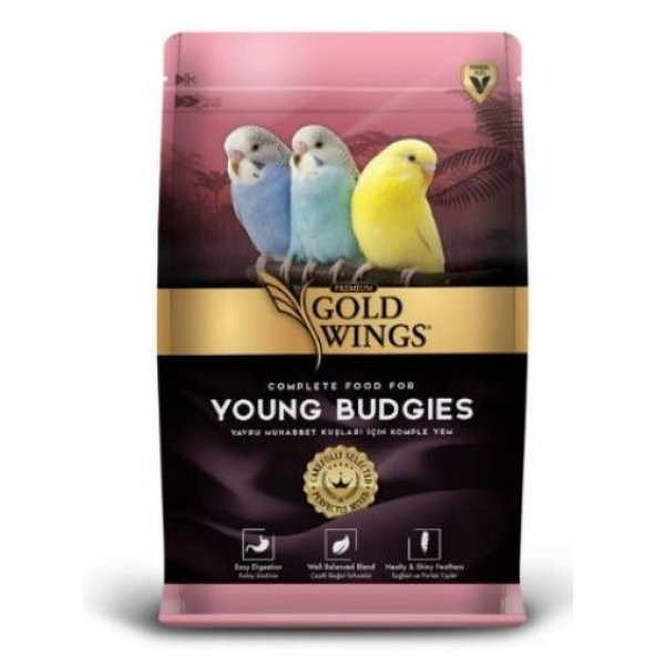 Gold Wings Premium Yavru Muhabbet Kuşu 1 Kg