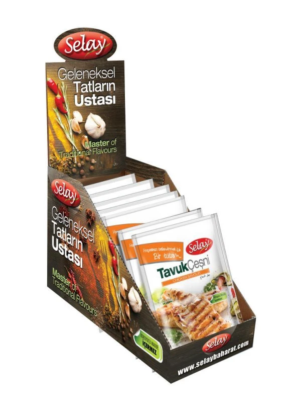 Selay Tavuk Çeşni (60 Gr*20 Ad) - 3