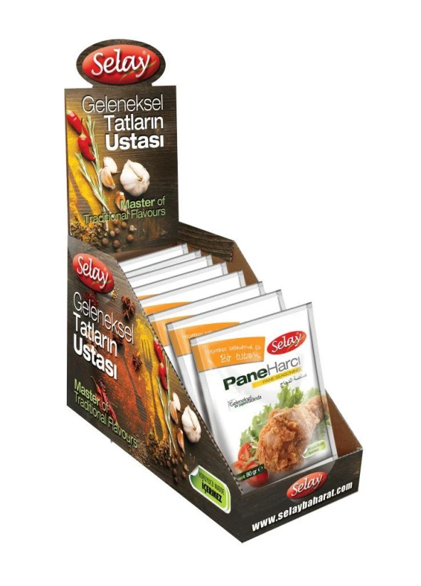 Selay Tavuk Pane Harcı (80gr* 20 Ad ) - 3