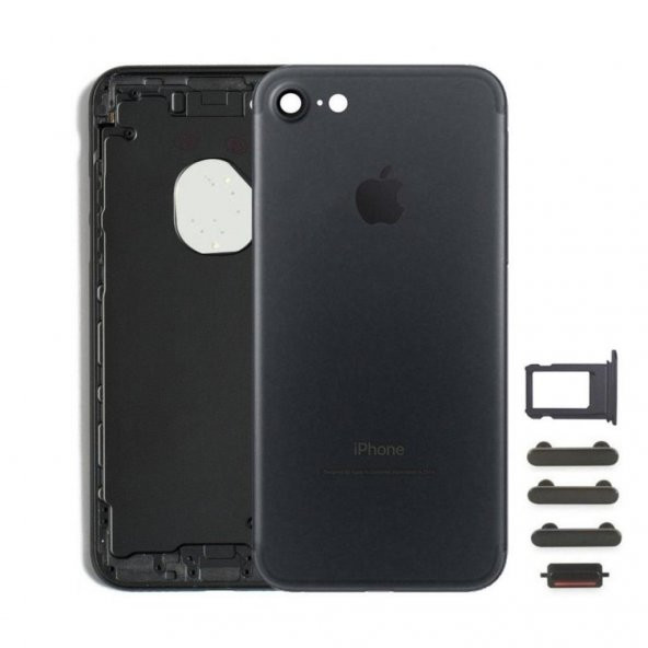 Apple İphone 7 Boş Kasa Kapak Pil Kapağı Arka Kapak - 3