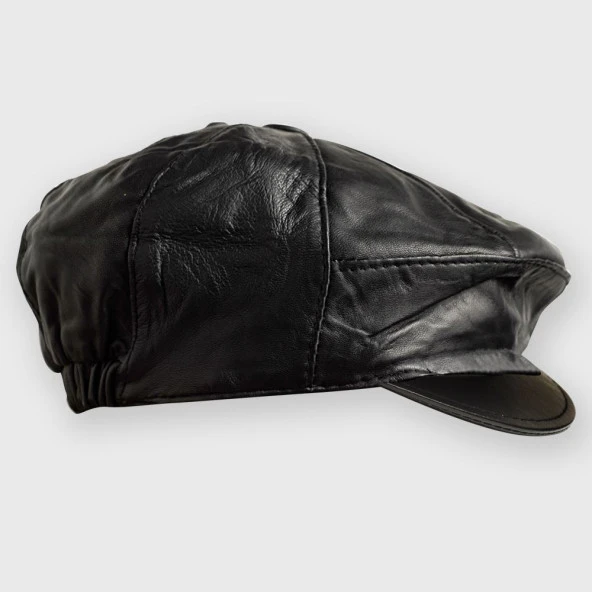 Deri Şapka Unisex - 6