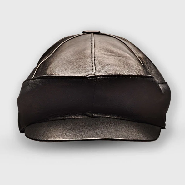 Deri Şapka Unisex - 8