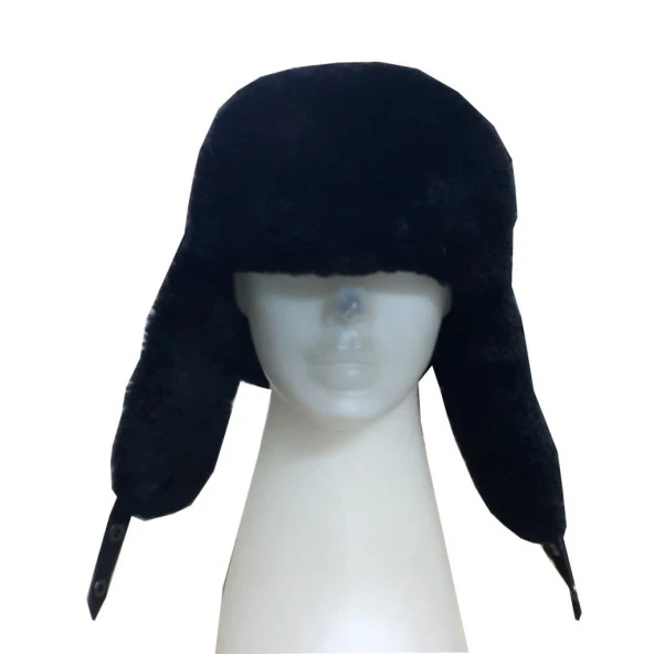 Deri Kürk Şapka - 10