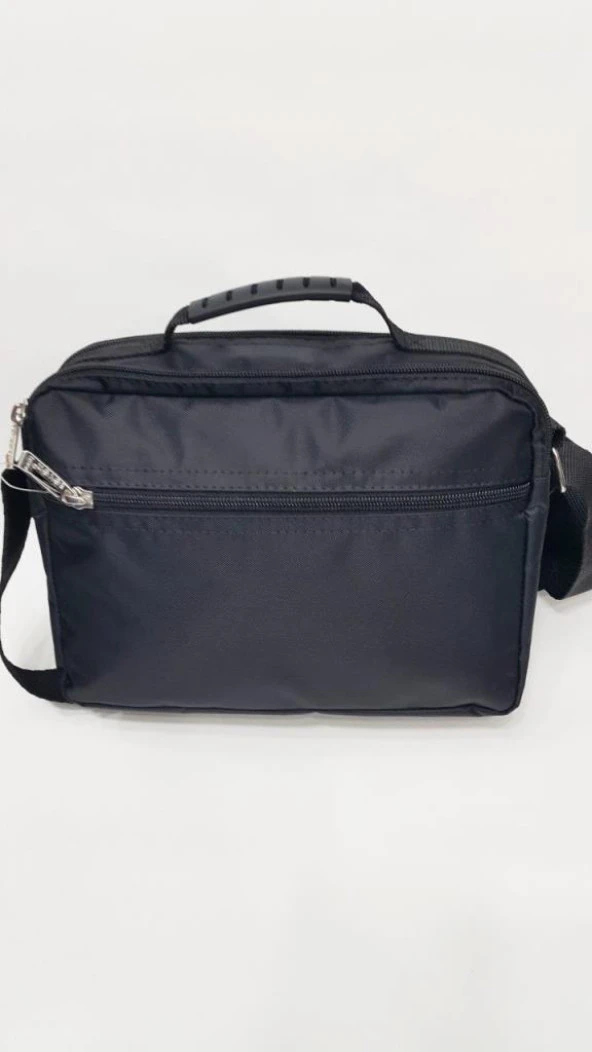 Büyük Boy El Çantası Erkek - Siyah - 3