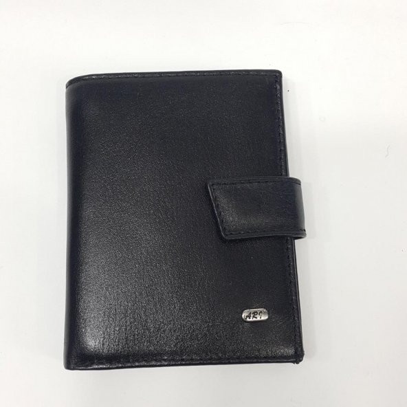 Siyah-Taba-Kahve Renkte Kartlık, Kimlik Ve Çıtçıtlı Bozuk Para Bölmeli Deri Cüzdan - 2