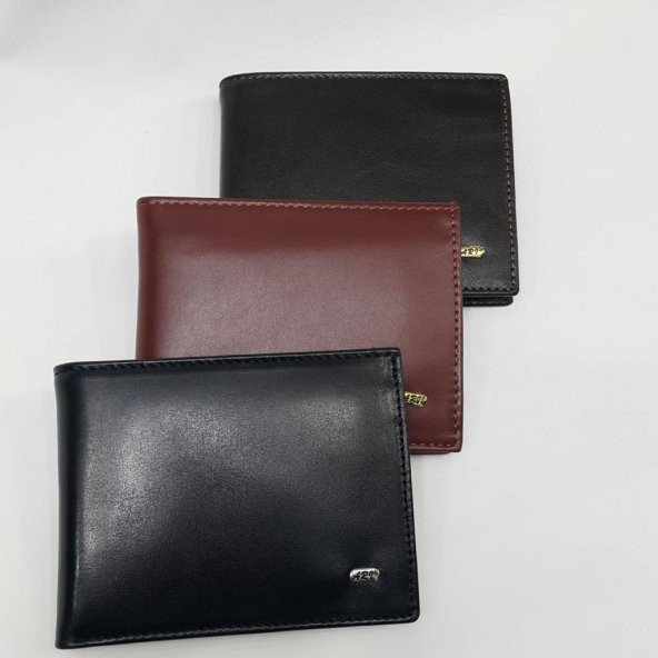 Kahve-Siyah-Taba Renkte Kartlık, Kimlik, Ehliyet Ve Fermuarlı İç Bölmeli Yatay Deri Cüzdan - 11