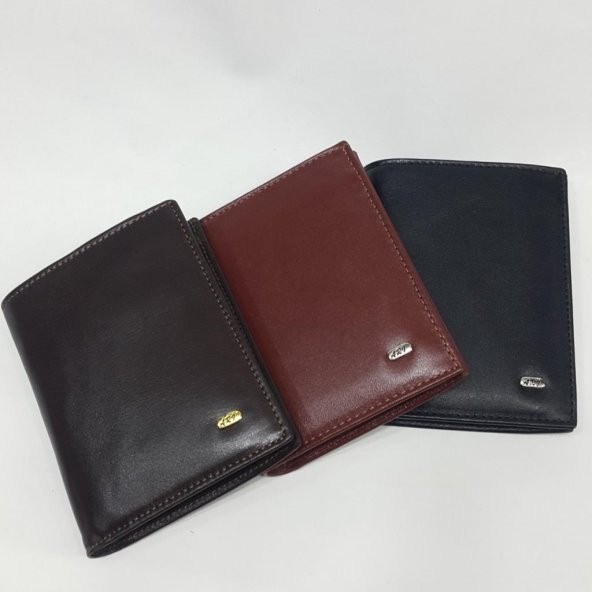 Siyah-Taba-Kahve Renkte Kartlık, Kimlik Ve Ayrılabilen İç Bölmeli Deri Cüzdan - 9