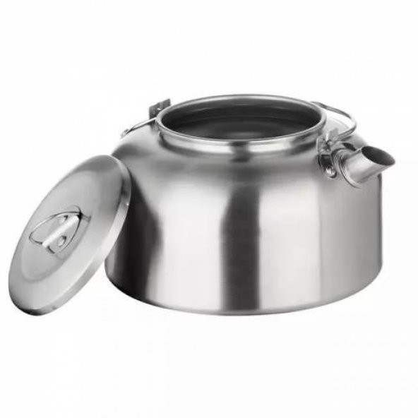 Paslanmaz Çelik Kamp Çaydanlığı 1 Litre - 3