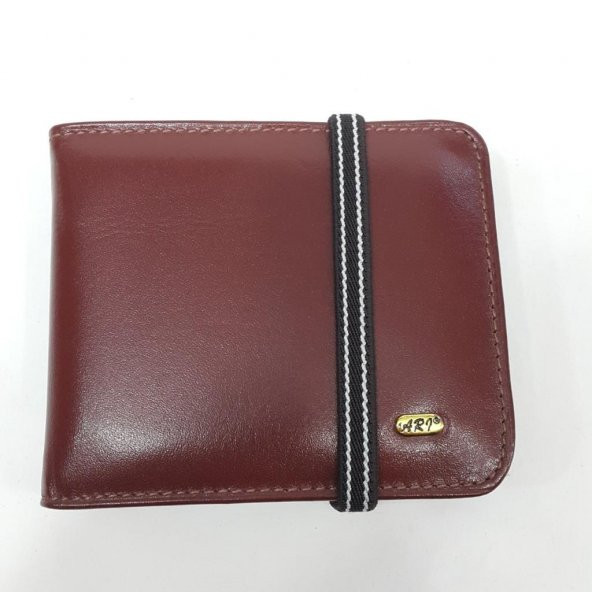 Siyah-Taba-Kahve Renkte Yatay Model Hakiki Deri Lastik Tasarım Kartlık - 10