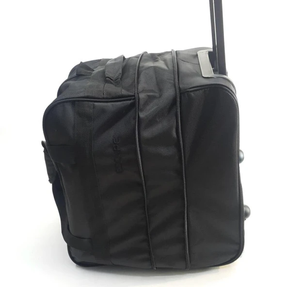 Orta Boy-İki Tekerlekli Seyahat Güçlü Çanta - 10