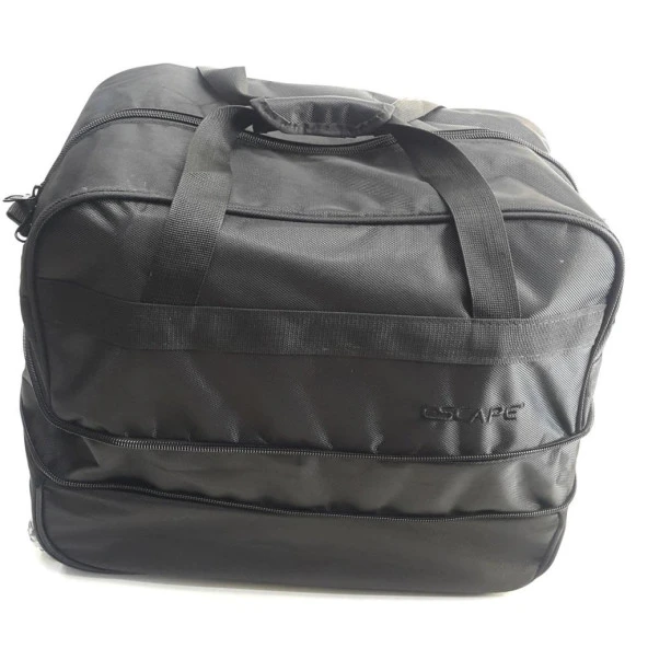 Orta Boy-İki Tekerlekli Seyahat Güçlü Çanta - 12