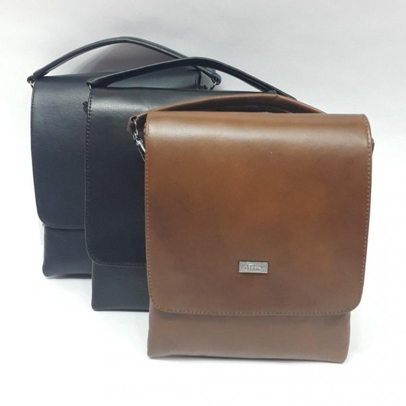 El Tutmalı Omuz Askılı Mıknatıslı Deri Çanta - 6