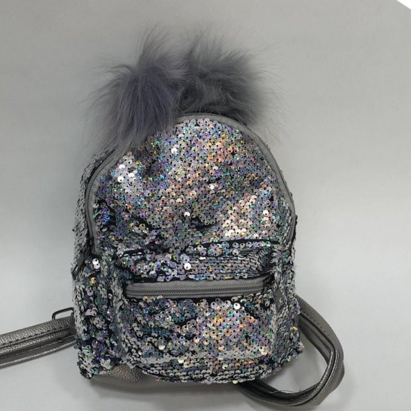 Ponponlo Kız Çocuk Çantası Pullu - 5