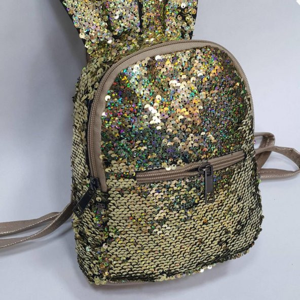 Tavşan Kulak Pullu Çocuk Çantası - 12