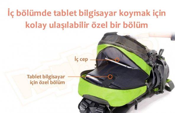 Local Lion Dağcı Sırt Çantası 30L 443 (Yeşil) - 5