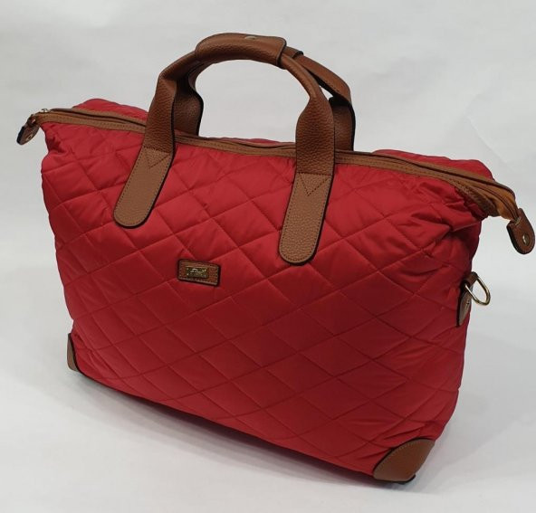 Kapitone Kumaş Seyahat & Spor Çantası - 5