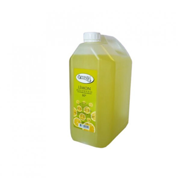 Özyeşil Limon Kolonyası 80 Derece 5 L (5000 ml)
