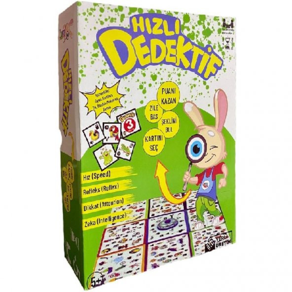 Ritoys Hızlı Dedektif Kutu Oyunu Zenginleştirilmiş İçerik Yeni