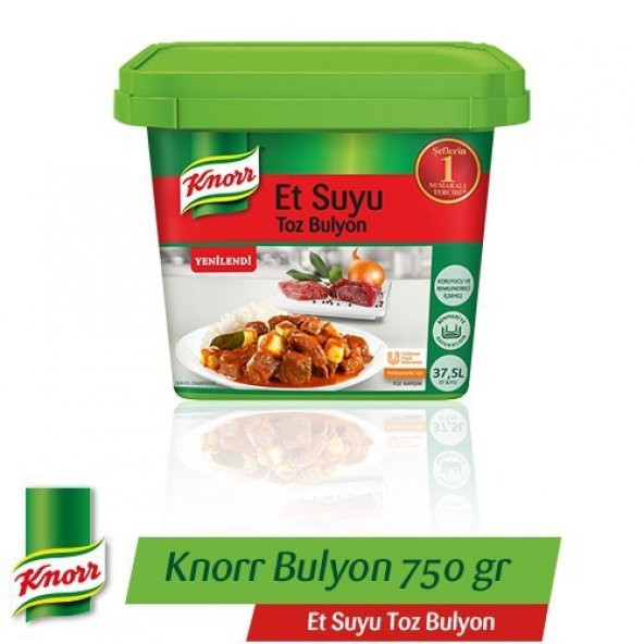 Knorr Contemp Et Suyu Toz Bulyon 750 gr
