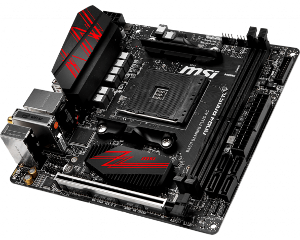 MSI B450I GAMING PLUS AC 3466MHz DDR4 AM4 MIN ITX - 4