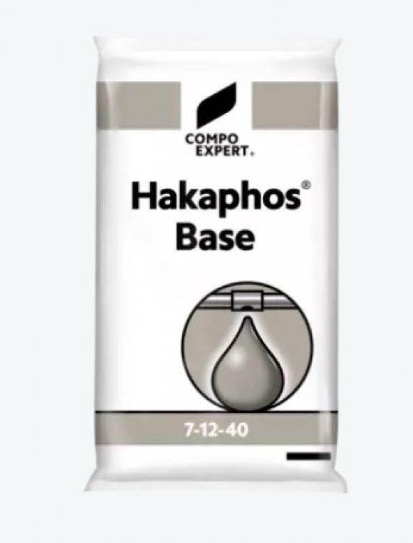 Compo Hakaphos Base 7-12-40+(2MgO)+ME Damlama Sulama Gübresi 25Kg