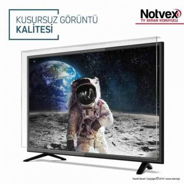 Notvex 55" inç (inch) Tv Ekran Koruyucu - Tv Ekran Koruma Paneli