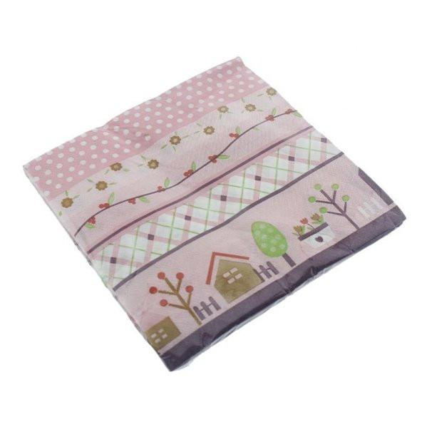 20 Adet 33cm Kağıt Peçete Motif Desenli - 2