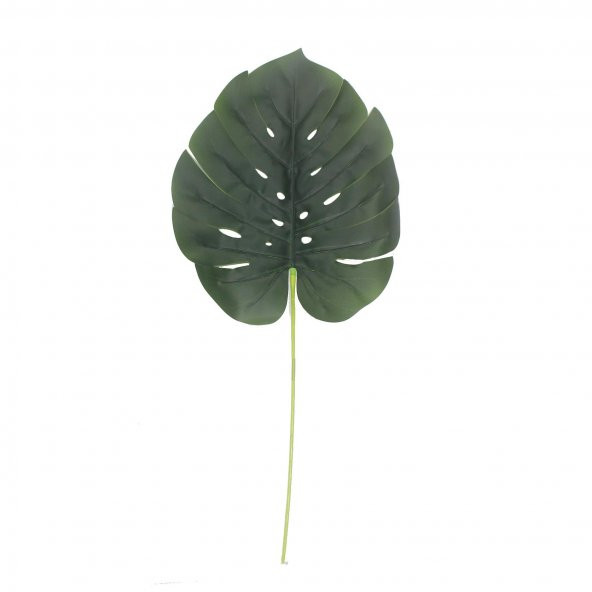 Yapay Devetabanı Yaprağı  Monstera 37x42cm