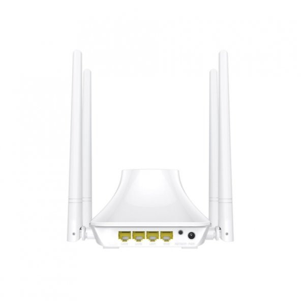 Tenda F6 4 Port WiFi-N 300Mbps 4 Anten Router - 4