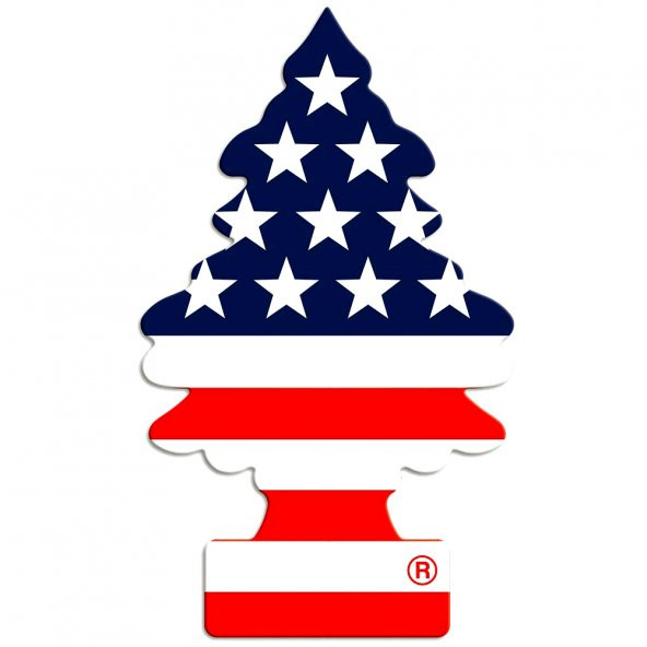 Little Trees Amerikan Bayraklı Vanilla Pride Oto Kokusu 3 Adet - 2