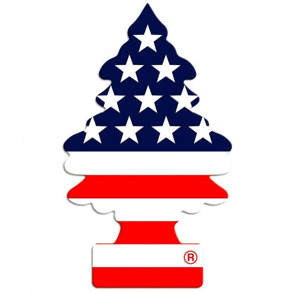 Little Trees Amerikan Bayraklı Vanilla Pride Oto Kokusu 12 Adet - 2