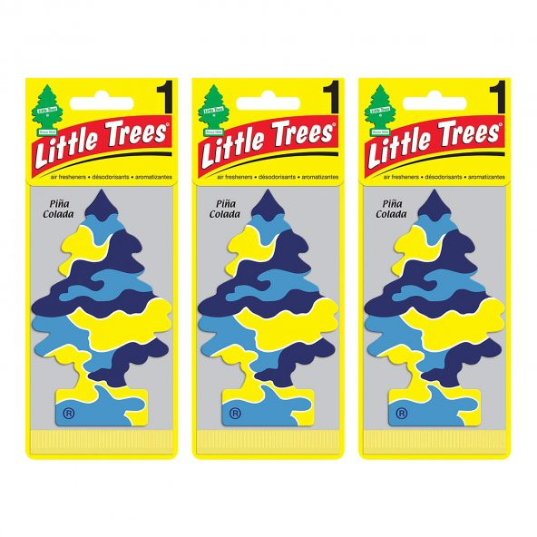 Little Trees 3lü Pina Colada Asma Oto Kokusu