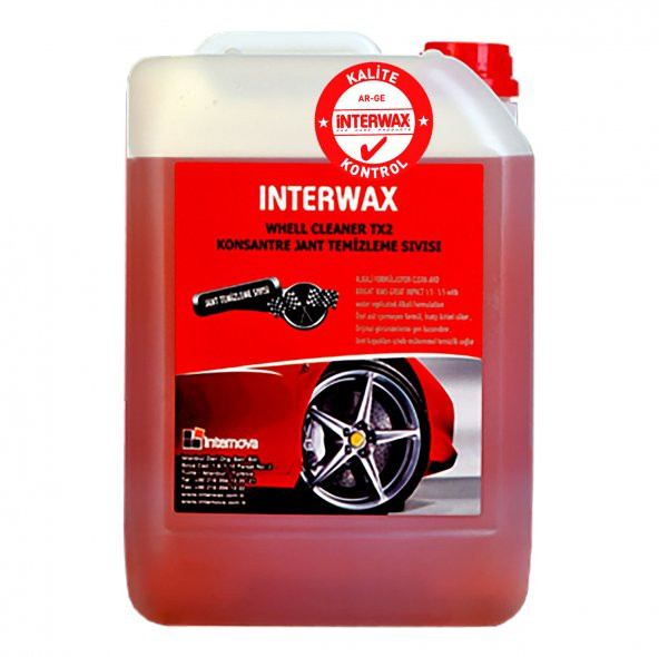 İNTERWAX JANT TEMİZLEYİCİ TX2 5 KG
