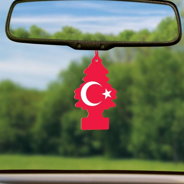 Little Trees 3lü Set TÜRK Bayrağı/New Car/City Style Asma Koku - 3