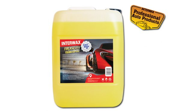 INTERWAX EASY WASH GO FIRÇASIZ OTO YIKAMA KÖPÜĞÜ 20 KG