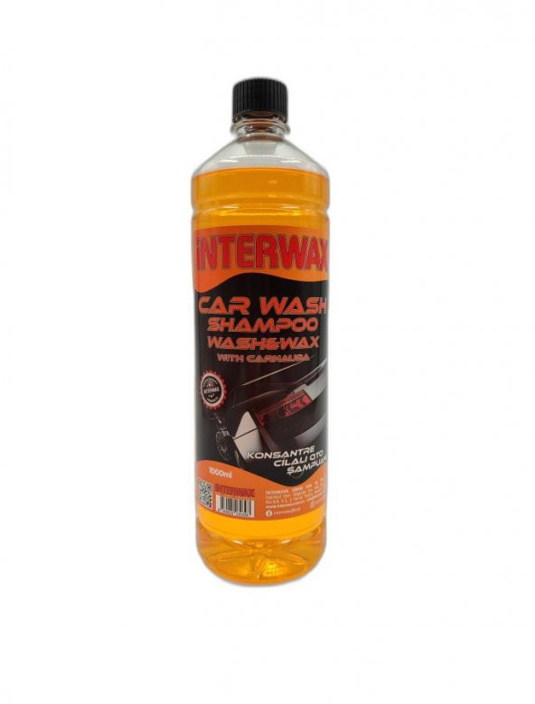 INTERWAX CİLALI OTO ŞAMPUANI 1L