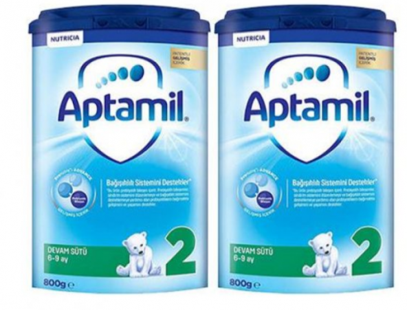 Aptamil Mama 2 Akıllı Kutu Devam Sütü 800 gr - 2 adet - (SKT mayıs 2021)