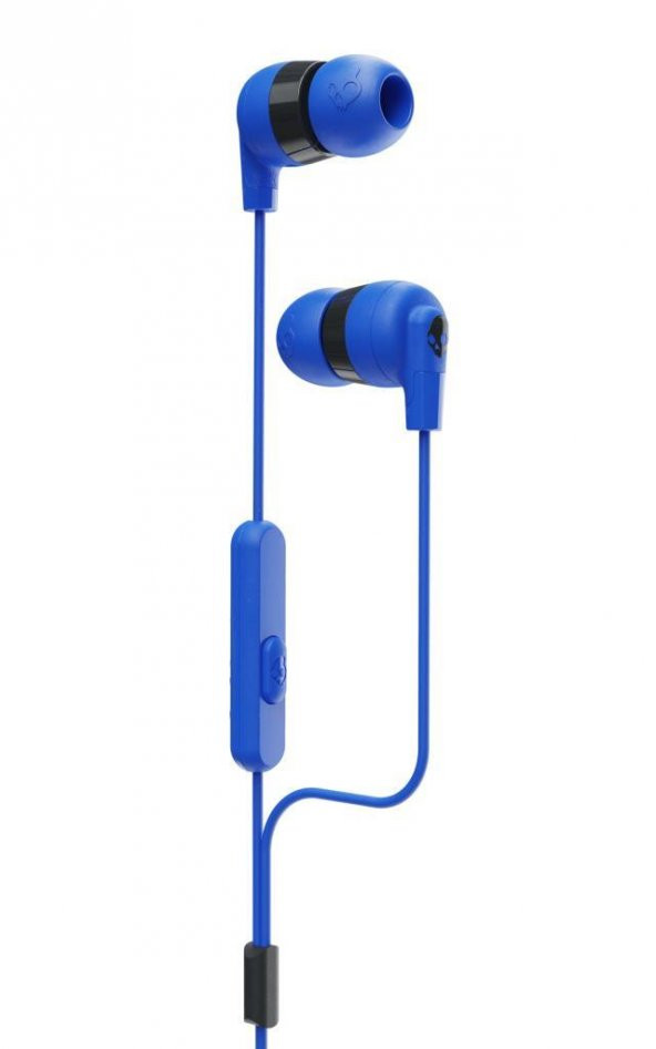 Skullcandy Inkd+ Mikrofonlu Kulak İçi Kablolu Kulaklık S2IMY-M686 Kobalt Mavi ( Resmi Distribütör Garantili )