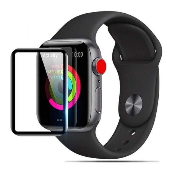 Apple Watch 2_3 42 mm Tam Kaplayan 5D Nano Ekran Koruyucu