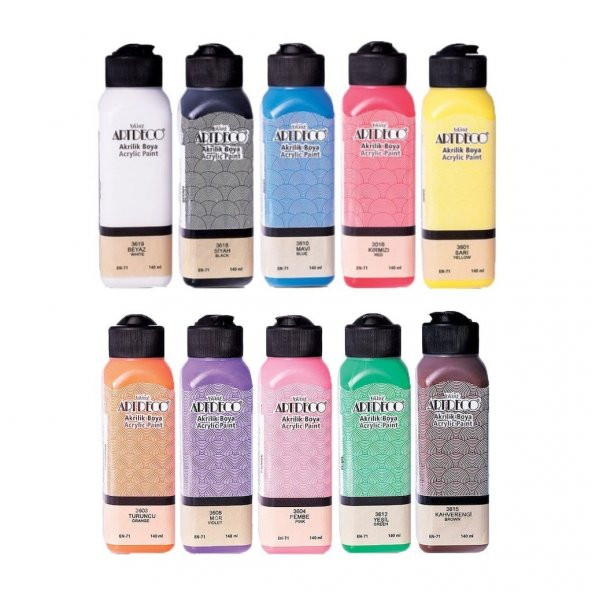 Artdeco Akrilik Boya 140 ml - RENK SEÇMELİ - 5