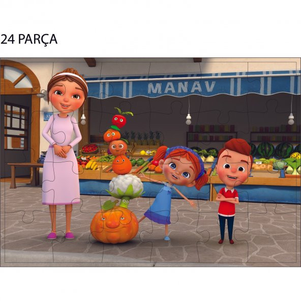 Trt Çocuk Rafadan Tayfa 250 Parça Puzzle / - 3