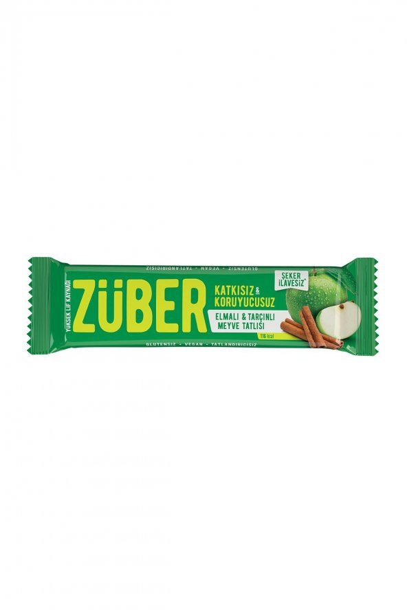 Züber Elmalı ve Tarçınlı Meyve Tatlısı - 12 Adet x 40Gr - 3