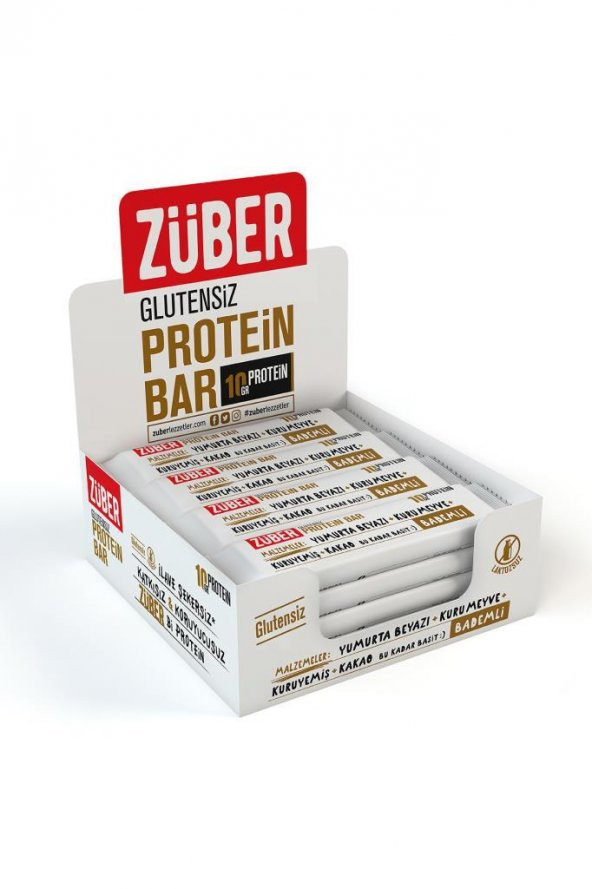 Züber Bademli Protein Barı - 12 Adet x 35Gr