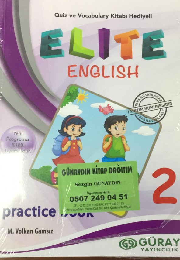 ELITE ENGLISH 2,SINIF GÜRAY YAYINCILIK