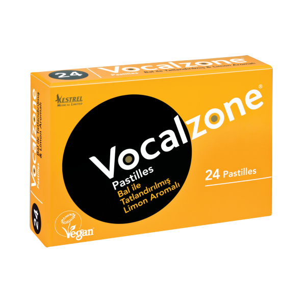 Vocalzone Ballı&Limonlu 24 Ad. Takviye Edici Gıda