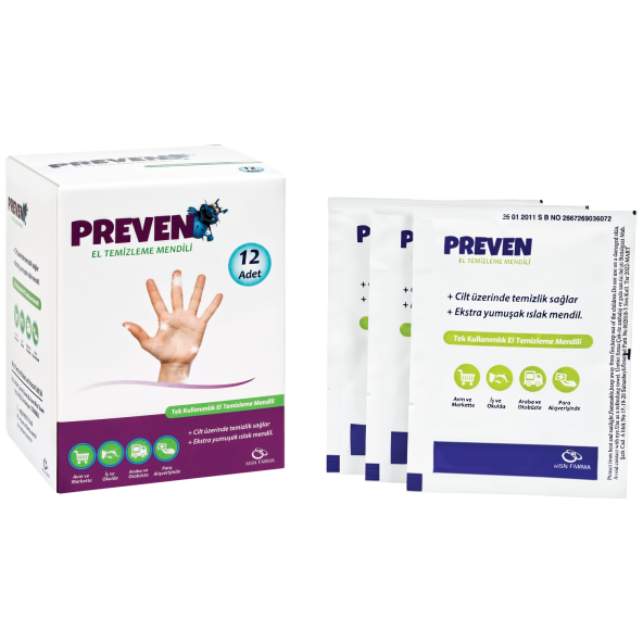 PREVEN EL TEMİZLEME MENDİLİ - 2