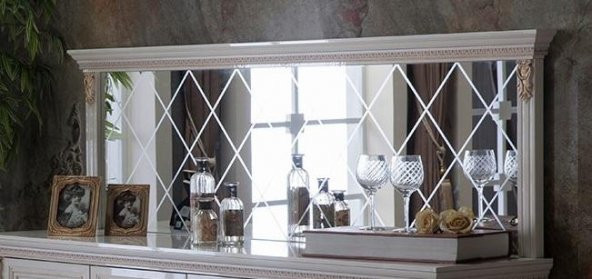 İstikbal Karat Gümüşlük Konsol Büfe Aynası Dekoratif Aynalar
