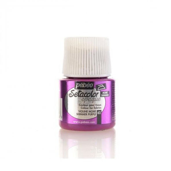 Pebeo Setacolor Opaque 45 Ml - Yd Violine Moire