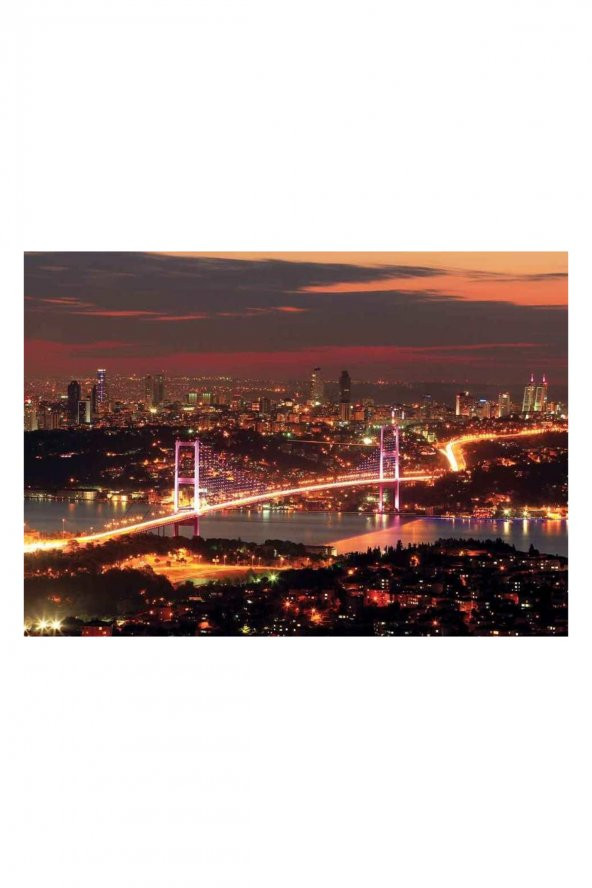 Puzzle Bosphorus Bridge Of Lighting 1000 Parça Puzzle /